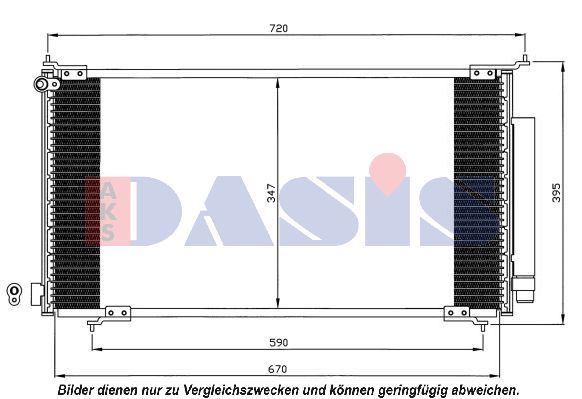 AKS DASIS Kondensaator,kliimaseade 102009N